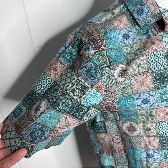 Anerkjendt AKLEO S/S Poplin AOP Shirt - Patchwork - Picture 8 of 12